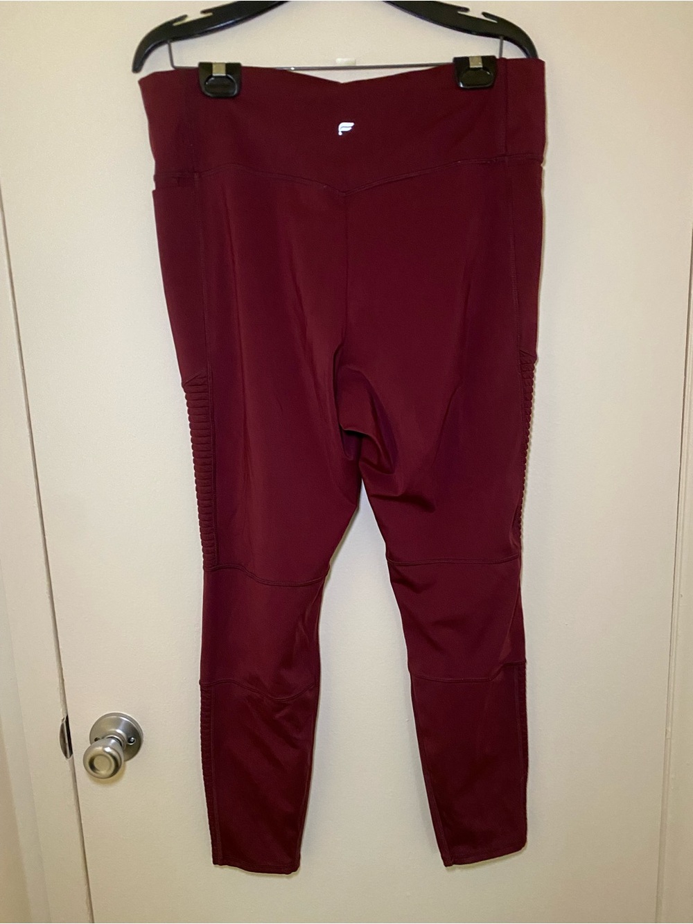 Fabletics athletic Deep Burgundy High-Waist Leggings